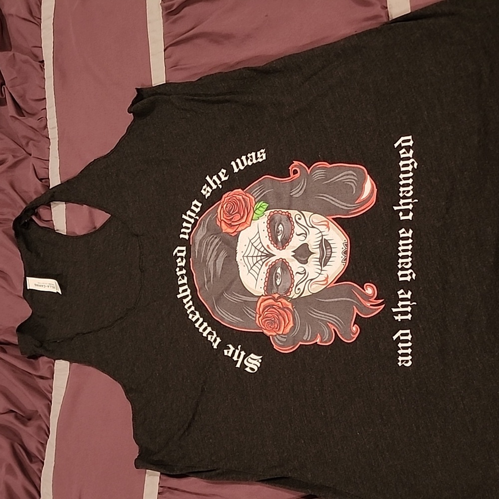 Black tank top, day of the dead - Picture 2 of 3